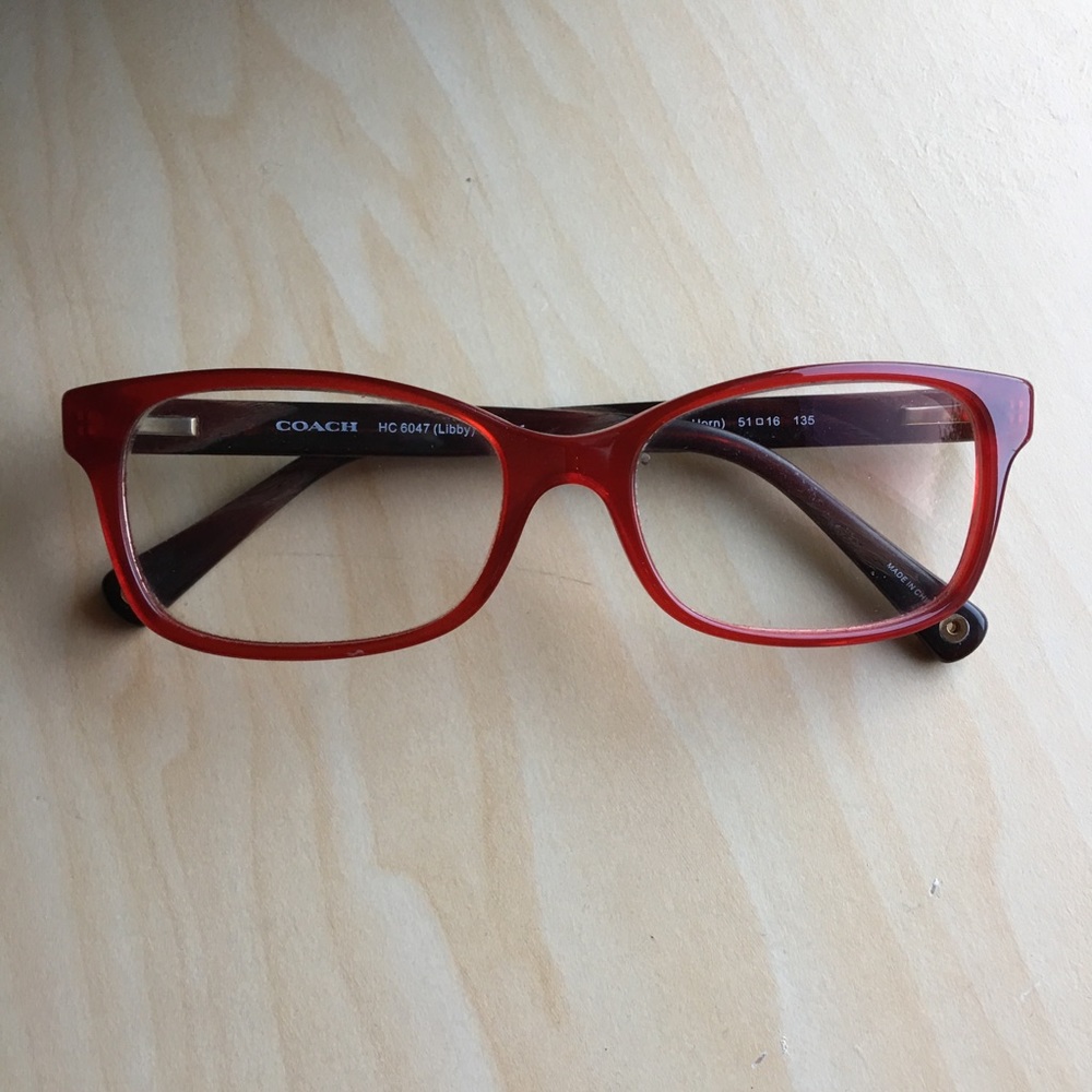 Red Coach Prescription Eye Glass Frames